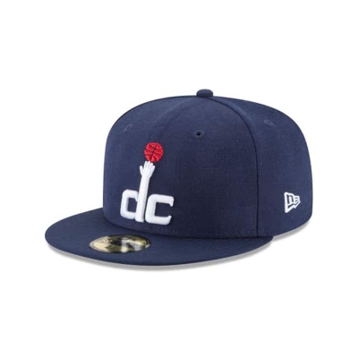 Blue Washington Wizards Hat - New Era NBA Wool Standard 59FIFTY Fitted Caps USA4967812